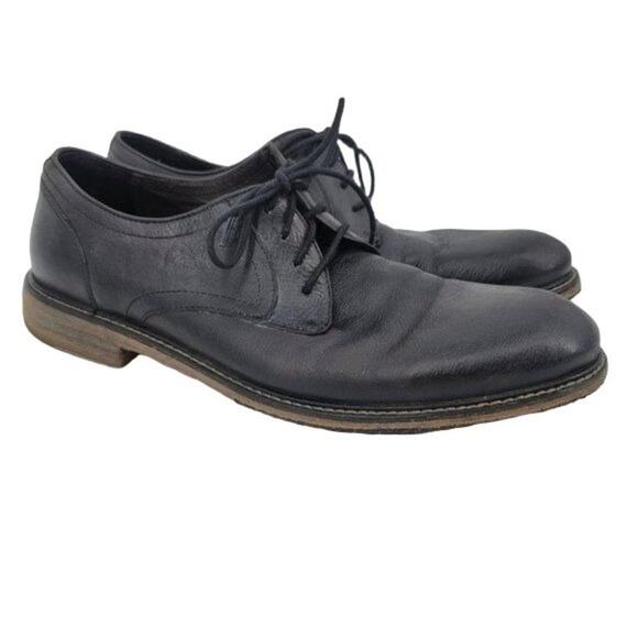 John Varvatos Lace Up Round Toe Oxford Style Dress Shoes Size 9 - Picture 1 of 6